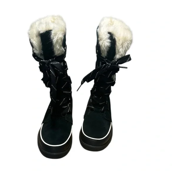 Sorel winter boots black Size 5 - Picture 2 of 6